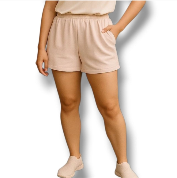 aerie Pants - aerie Light Pink Lounge Shorts